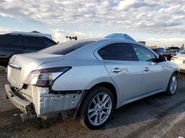 1N4AA5AP0EC430696 - 2014 NISSAN MAXIMA S SILVER photo 3