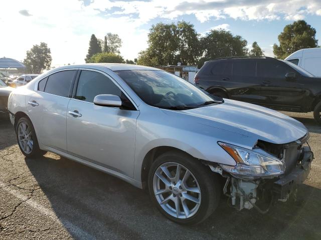 1N4AA5AP0EC430696 - 2014 NISSAN MAXIMA S SILVER photo 4