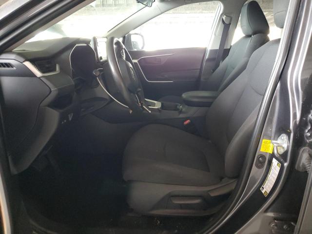 2T3K1RFV9KC014315 - 2019 TOYOTA RAV4 LE ნაცრისფერი ფოტო 7
