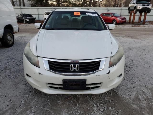 1HGCP36829A045313 - 2009 HONDA ACCORD EXL WHITE photo 5