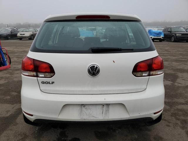 WVWDB7AJ6EW007907 - 2014 VOLKSWAGEN GOLF WHITE photo 6