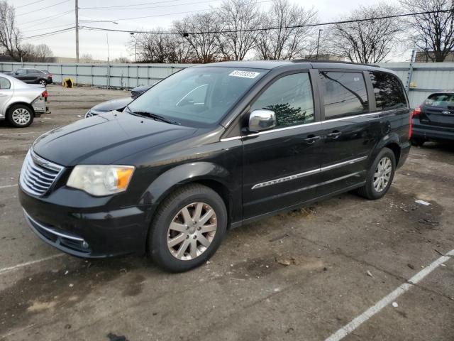 2A4RR8DGXBR607917 - 2011 CHRYSLER TOWN & COU TOURING L BLACK photo 1