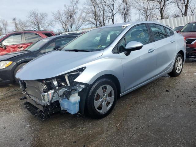 1G1BC5SM4J7164513 - 2018 CHEVROLET CRUZE LS SILVER photo 1