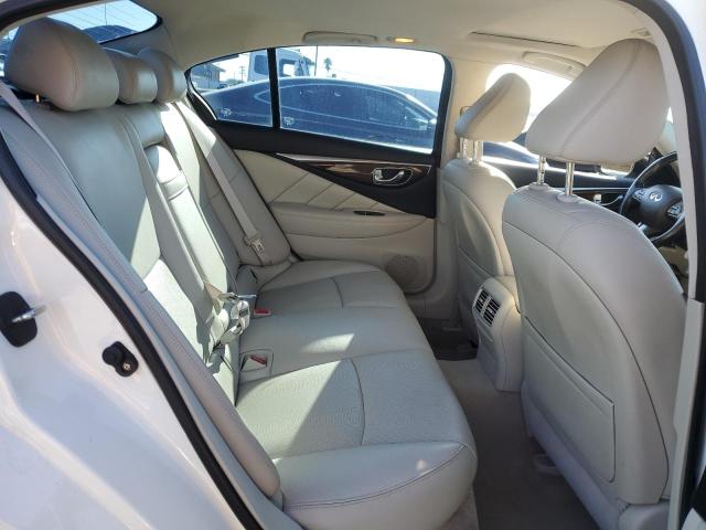 JN1BV7APXEM673024 - 2014 INFINITI Q50 BASE WHITE photo 10