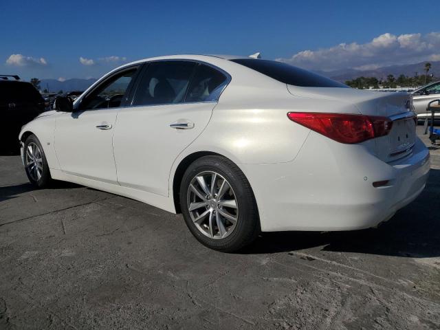 JN1BV7APXEM673024 - 2014 INFINITI Q50 BASE WHITE photo 2