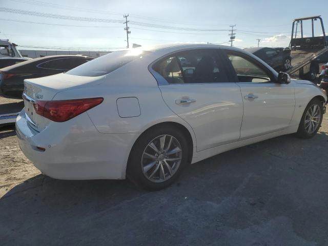 JN1BV7APXEM673024 - 2014 INFINITI Q50 BASE WHITE photo 3