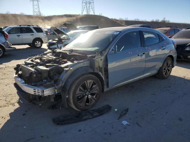 SHHFK7H71HU218832 - 2017 HONDA CIVIC EXL ნაცრისფერი ფოტო 1