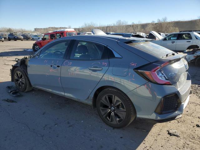 SHHFK7H71HU218832 - 2017 HONDA CIVIC EXL ნაცრისფერი ფოტო 2