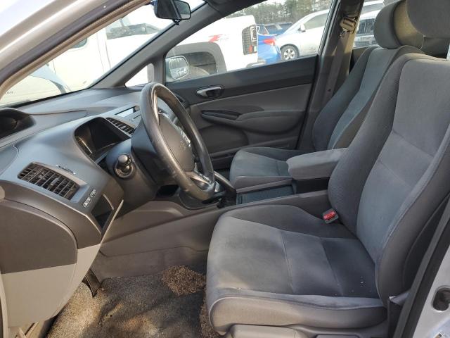 2HGFA16569H516549 - 2009 HONDA CIVIC LX SILVER photo 7