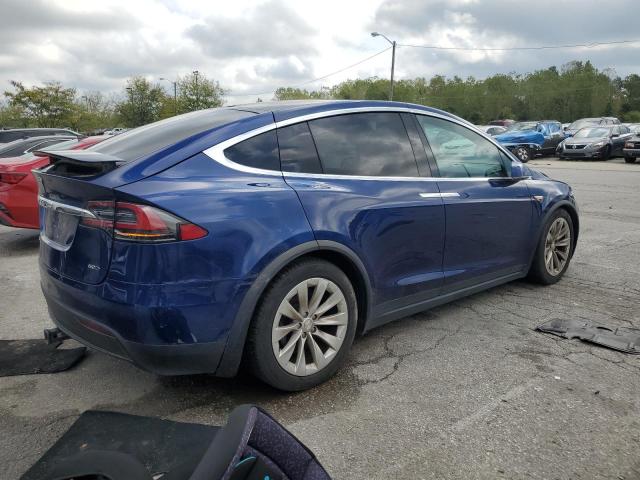 5YJXCAE28GF017520 - 2016 TESLA MODEL X Көк фото 3