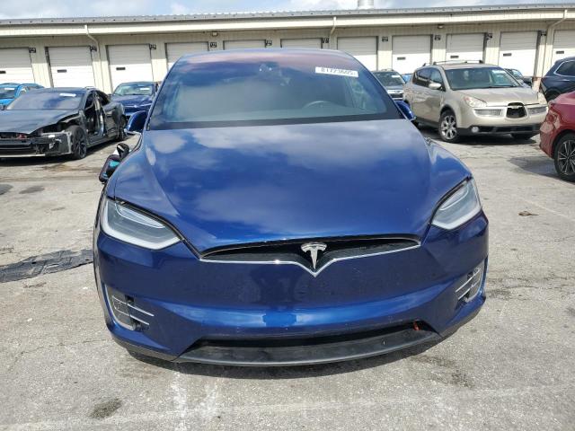 5YJXCAE28GF017520 - 2016 TESLA MODEL X Көк фото 5