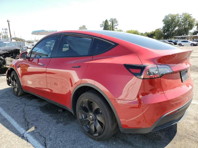 7SAYGDEEXPA130647 - 2023 TESLA MODEL Y RED photo 2