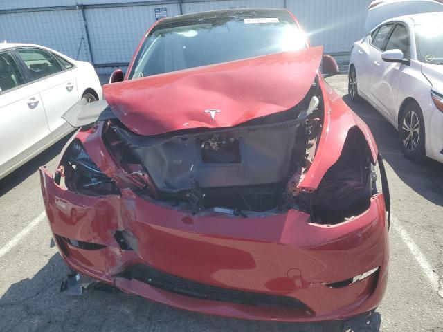 7SAYGDEEXPA130647 - 2023 TESLA MODEL Y RED photo 5