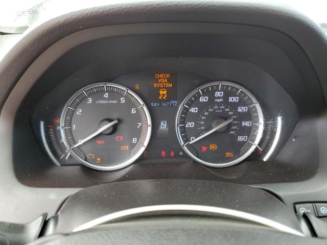 19UUB1F32FA026204 - 2015 ACURA TLX GRAY photo 9