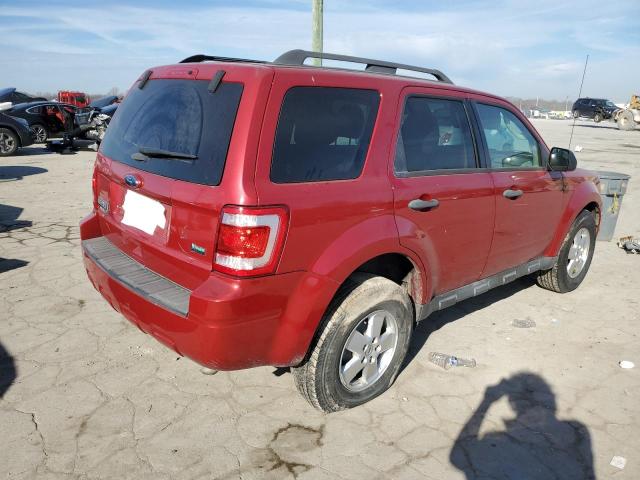 1FMCU0DG2BKB40885 - 2011 FORD ESCAPE XLT RED photo 3