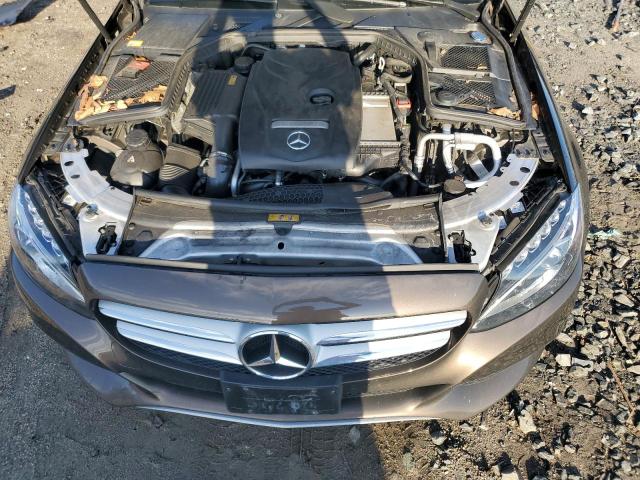55SWF4KBXFU009215 - 2015 MERCEDES-BENZ C 300 4MATIC BROWN photo 11