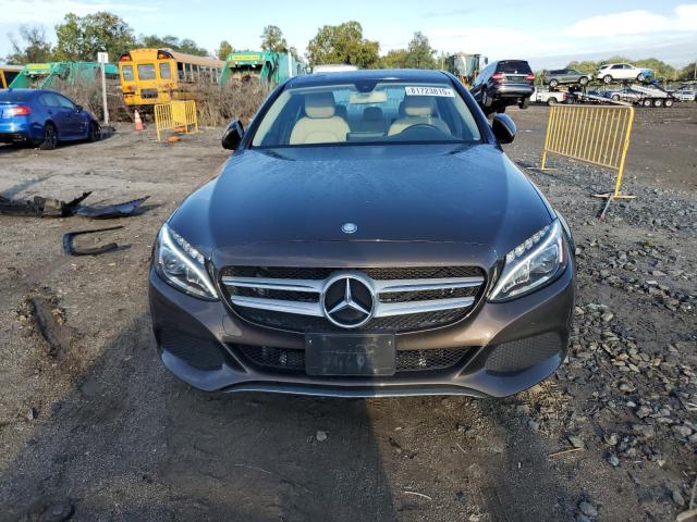 55SWF4KBXFU009215 - 2015 MERCEDES-BENZ C 300 4MATIC BROWN photo 5