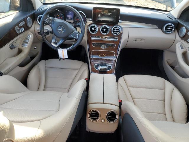 55SWF4KBXFU009215 - 2015 MERCEDES-BENZ C 300 4MATIC BROWN photo 8