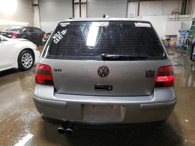 9BWDH61J344004813 - 2004 VOLKSWAGEN GTI VR6 SILVER photo 6