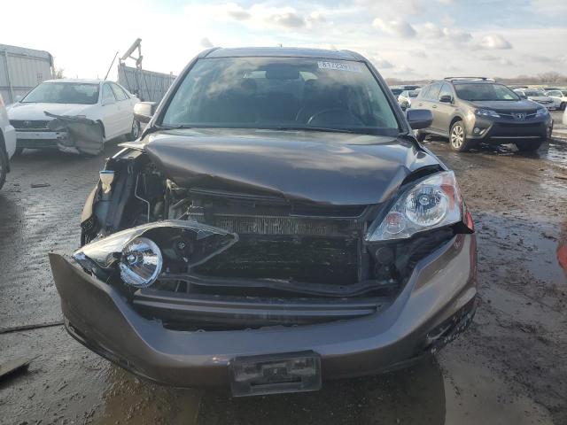 5J6RE4H74AL091320 - 2010 HONDA CR-V EXL GRAY photo 5