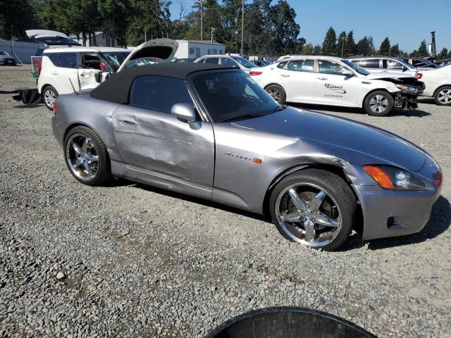 JHMAP11433T005346 - 2003 HONDA S2000 SILVER photo 4