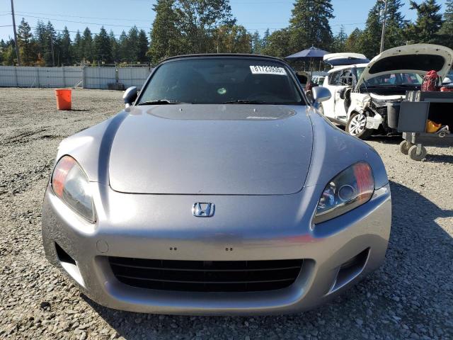 JHMAP11433T005346 - 2003 HONDA S2000 SILVER photo 5