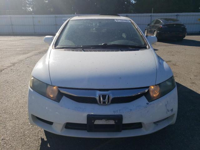 19XFA1F84BE010874 - 2011 HONDA CIVIC EX WHITE photo 5