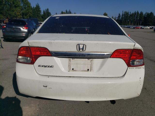 19XFA1F84BE010874 - 2011 HONDA CIVIC EX WHITE photo 6