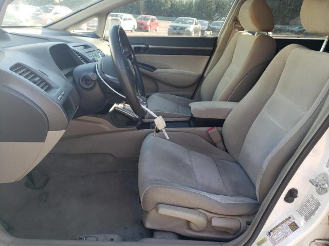 19XFA1F84BE010874 - 2011 HONDA CIVIC EX WHITE photo 7