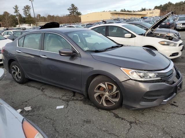 1HGCR2F39GA179399 - 2016 HONDA ACCORD LX GRAY photo 4