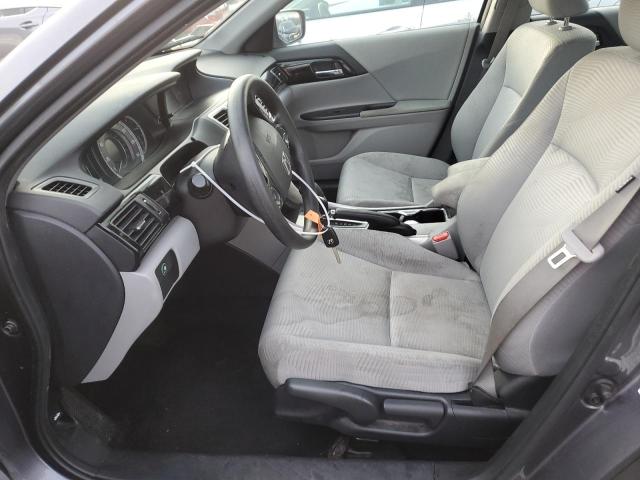 1HGCR2F39GA179399 - 2016 HONDA ACCORD LX GRAY photo 7