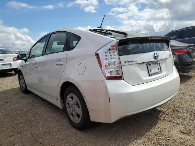 JTDKN3DU6A0085369 - 2010 TOYOTA PRIUS WHITE photo 2