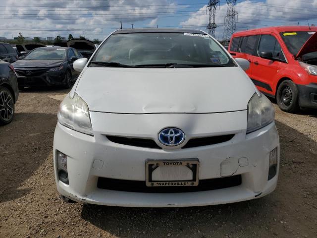 JTDKN3DU6A0085369 - 2010 TOYOTA PRIUS WHITE photo 5