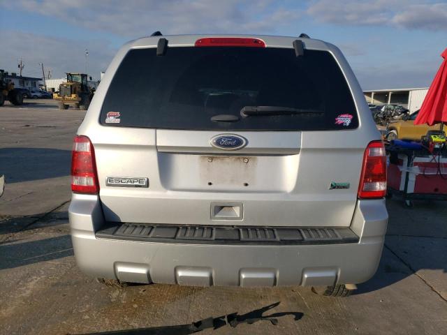 1FMCU0DG6CKC07120 - 2012 FORD ESCAPE XLT SILVER photo 6