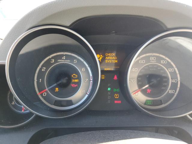 2HNYD2H45AH505775 - 2010 ACURA MDX TECHNOLOGY Серебристый фото 9