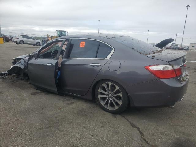 1HGCR2F5XFA061040 - 2015 HONDA ACCORD SPORT ნაცრისფერი ფოტო 2