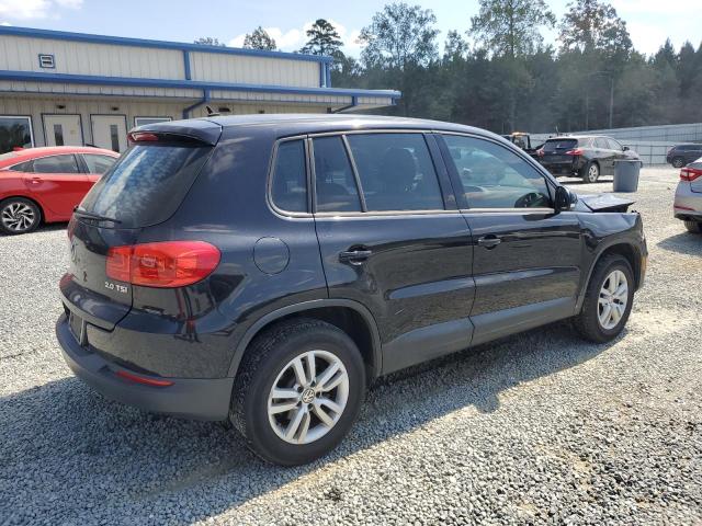 WVGAV3AX4DW566566 - 2013 VOLKSWAGEN TIGUAN S BLACK photo 3