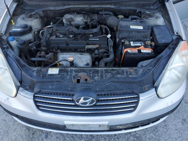 KMHCN46C77U105222 - 2007 HYUNDAI ACCENT GLS SILVER photo 11