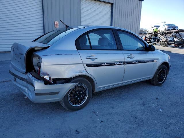 KMHCN46C77U105222 - 2007 HYUNDAI ACCENT GLS SILVER photo 3