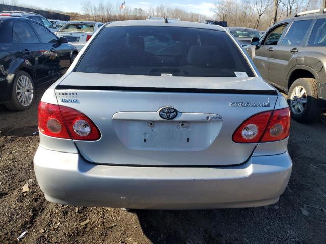 JTDBR32E960060148 - 2006 TOYOTA COROLLA CE SILVER photo 6