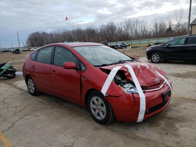 JTDKB20UX77626139 - 2007 TOYOTA PRIUS RED photo 4