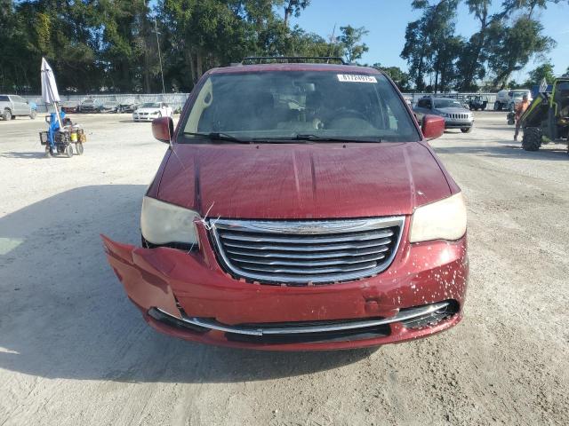 2C4RC1BG5ER112644 - 2014 CHRYSLER TOWN & COU TOURING RED photo 5