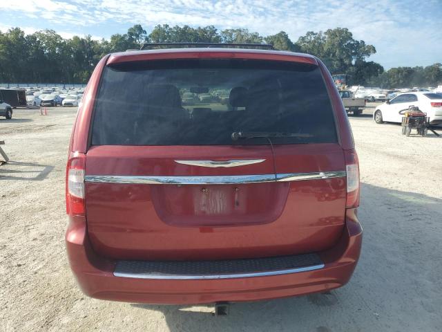 2C4RC1BG5ER112644 - 2014 CHRYSLER TOWN & COU TOURING RED photo 6