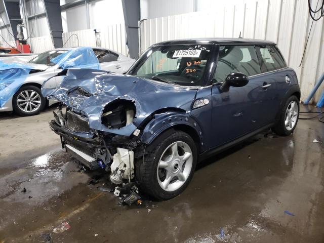 WMWMF7C54ATX41717 - 2010 MINI COOPER S BLUE photo 1