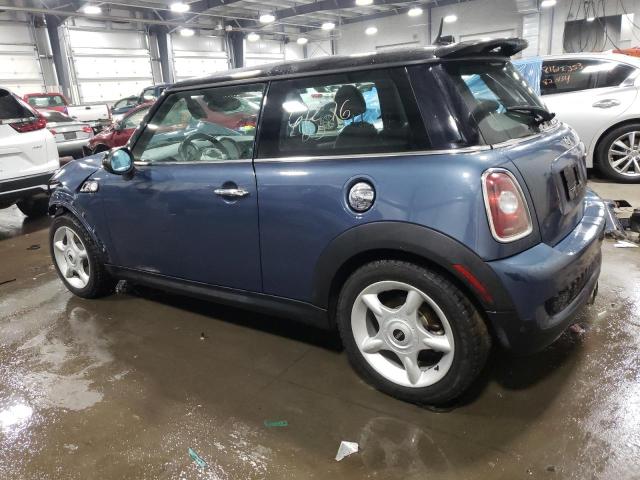 WMWMF7C54ATX41717 - 2010 MINI COOPER S BLUE photo 2