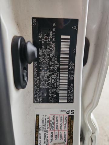 JTEBU14R670113324 - 2007 TOYOTA 4RUNNER SR5 თეთრი ფოტო 13