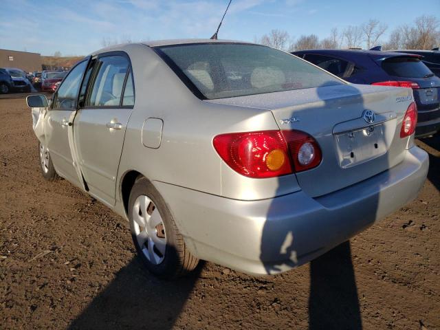 2T1BR32E63C094095 - 2003 TOYOTA COROLLA CE SILVER photo 2