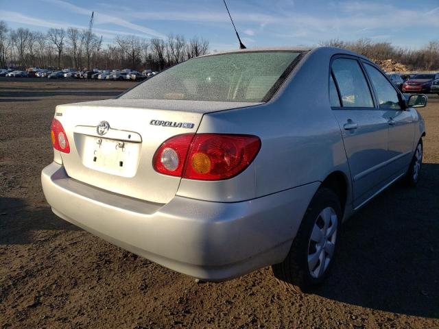 2T1BR32E63C094095 - 2003 TOYOTA COROLLA CE SILVER photo 3