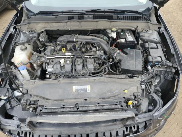 3FA6P0T99KR199378 - 2019 FORD FUSION SE GRAY photo 11