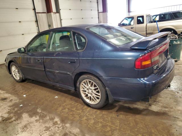 4S3BE635537213266 - 2003 SUBARU LEGACY L BLUE photo 2